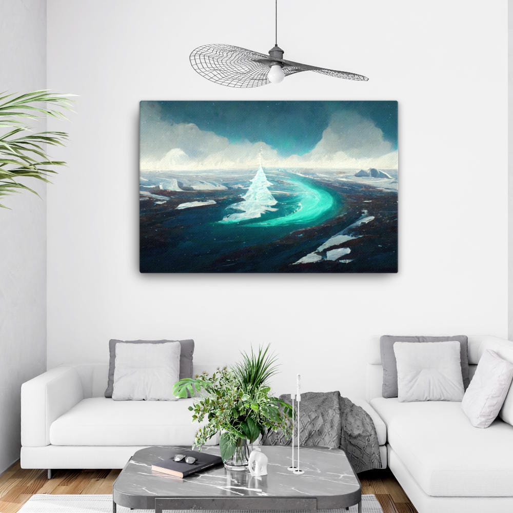 North Pole Ice Canvas Galant Art