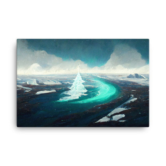 North Pole Ice Canvas Galant Art