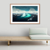 North Pole Ice Framed Galant Art