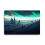 North Pole Snow Canvas Galant Art