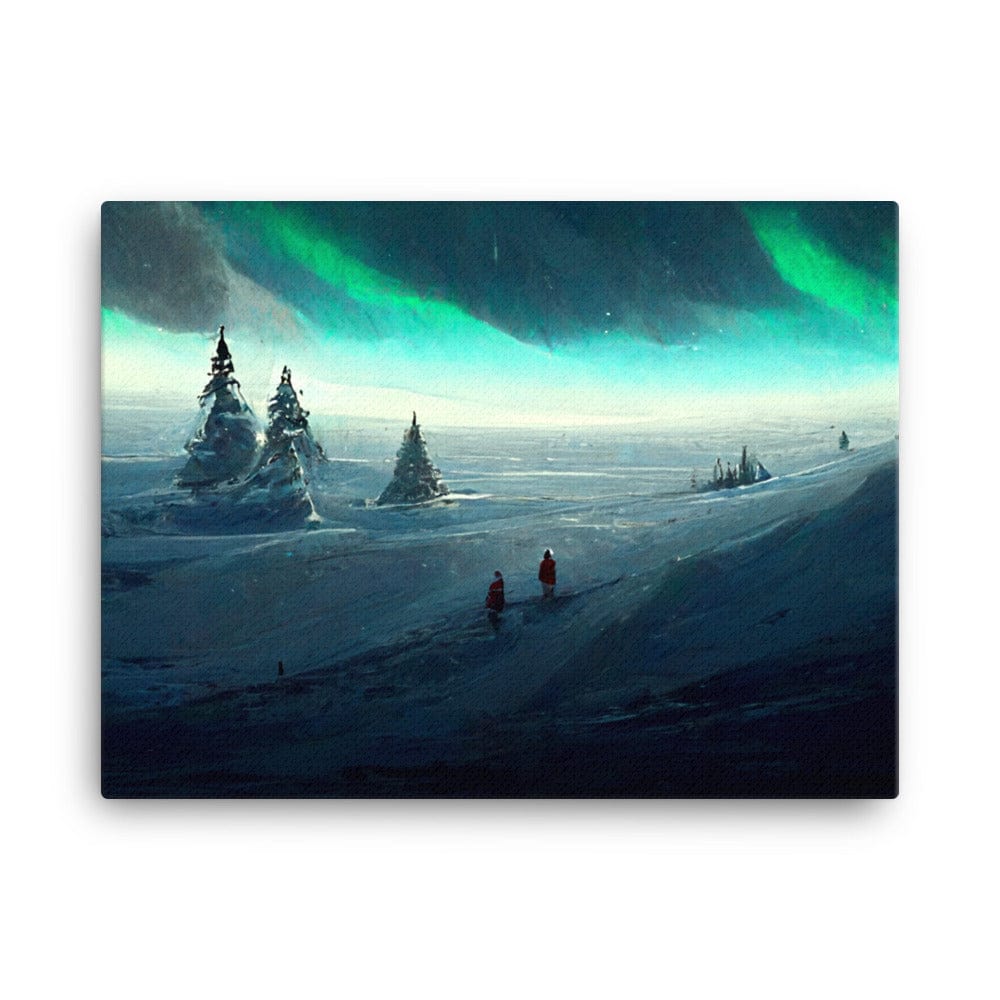 North Pole Snow Canvas Galant Art