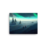 North Pole Snow Canvas Galant Art