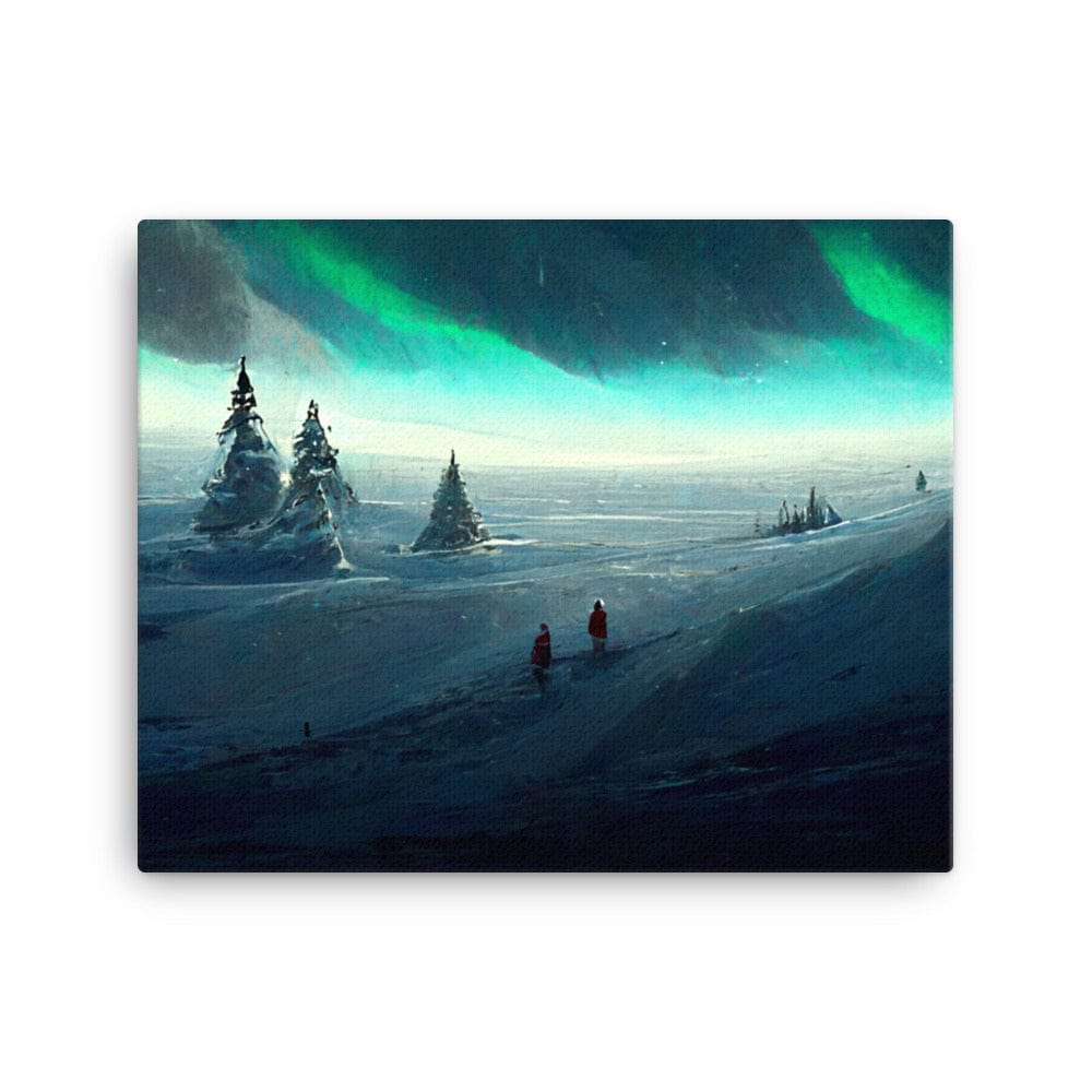 North Pole Snow Canvas Galant Art