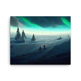 North Pole Snow Canvas Galant Art