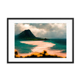 Oahu Island Delta Framed Galant Art