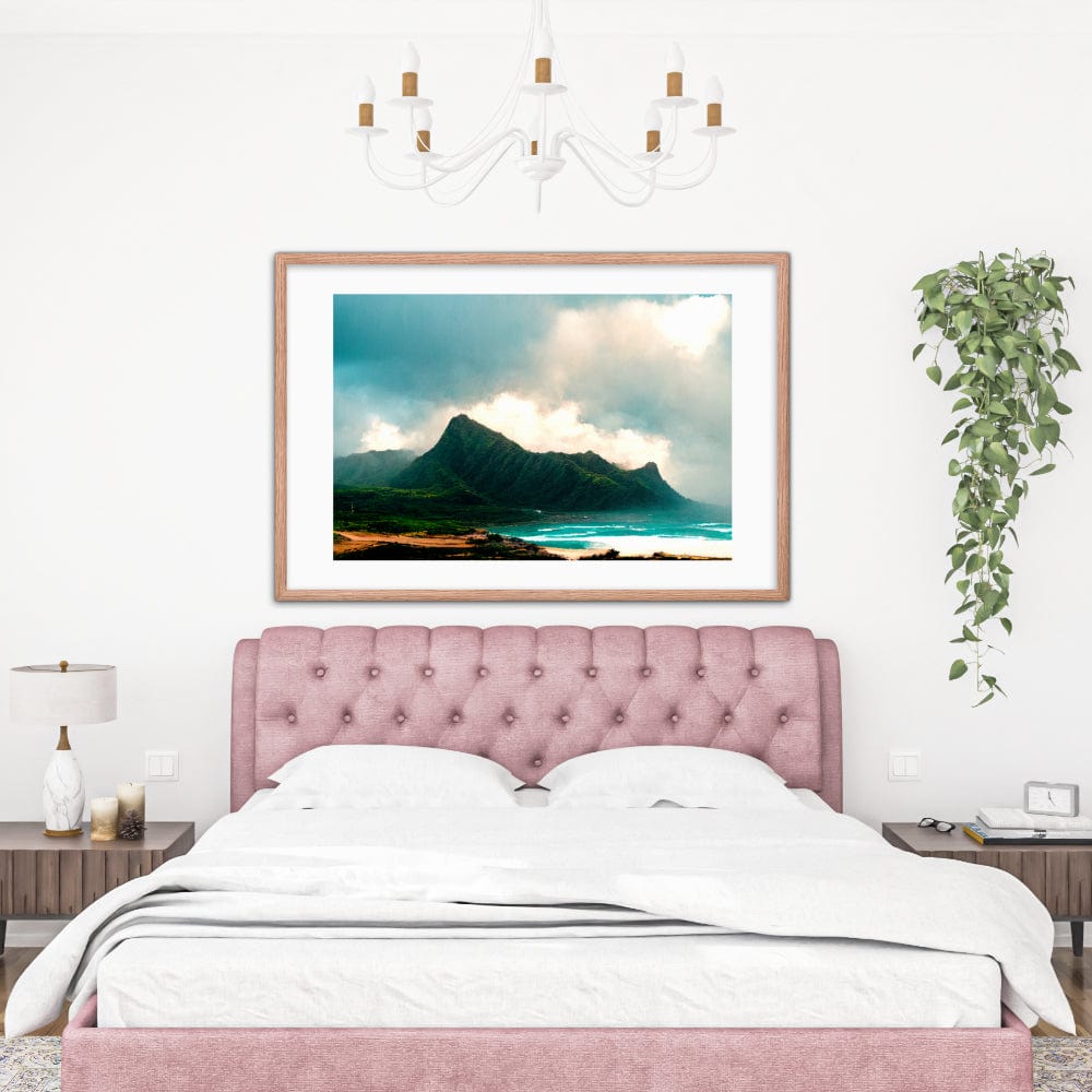 Oahu Island Ocean Framed Galant Art