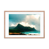 Oahu Island Ocean Framed Galant Art