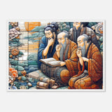 Old Japanese scribes Galant Art