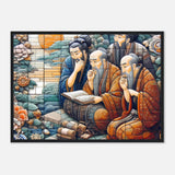 Old Japanese scribes Galant Art