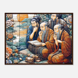 Old Japanese scribes Galant Art