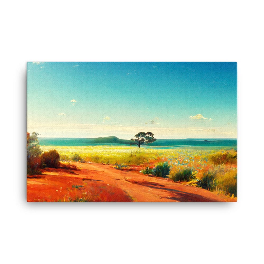 Path In The Savanna Canvas Galant Art