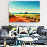 Path In The Savanna Canvas Galant Art