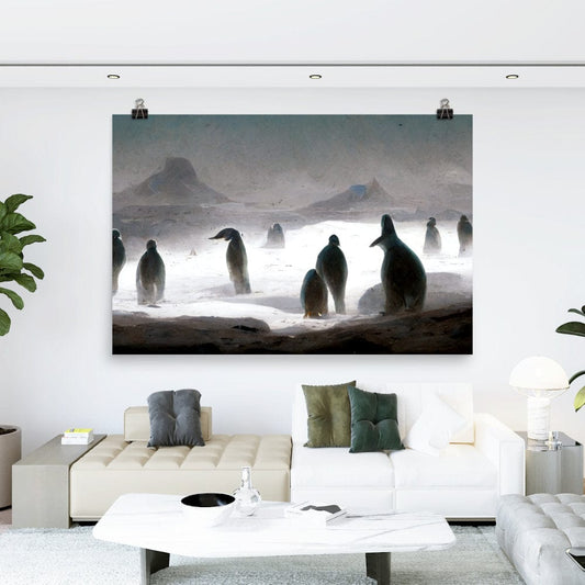 Penguins Habitat Galant Art