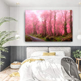 Pink Forest Mist Canvas Galant Art