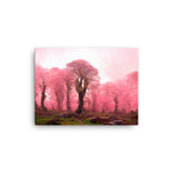 Pink Forest Vegetation Canvas Galant Art