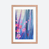 Pink Wild Flower Framed Galant Art