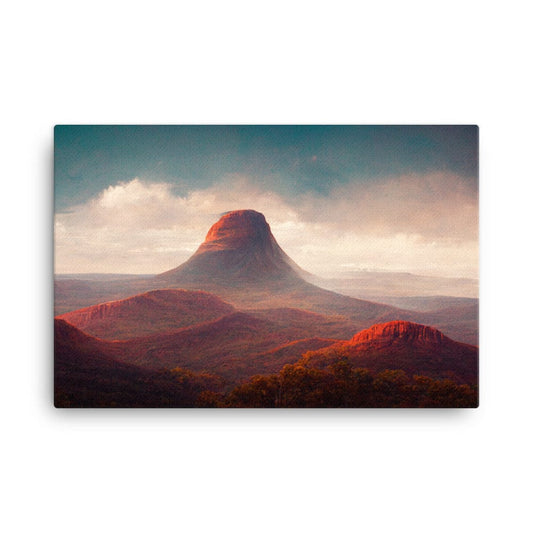 Red Mountain Australia Canvas Galant Art