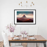 Red Mountain Australia Framed Galant Art