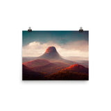 Red Mountain Australia Print Galant Art