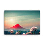 Red Mountain Top Canvas Galant Art