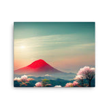 Red Mountain Top Canvas Galant Art