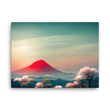 Red Mountain Top Canvas Galant Art