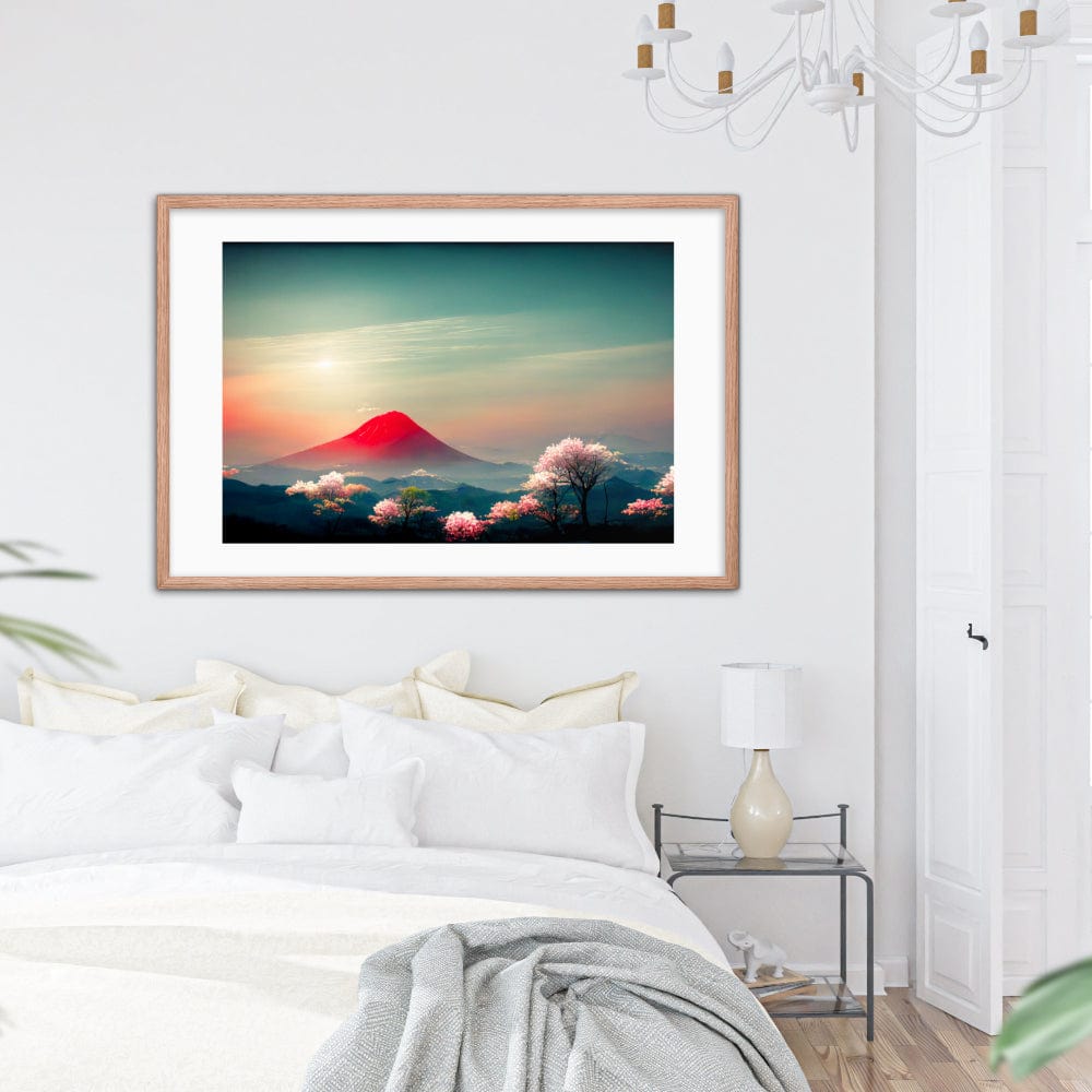 Red Mountain Top Framed Galant Art