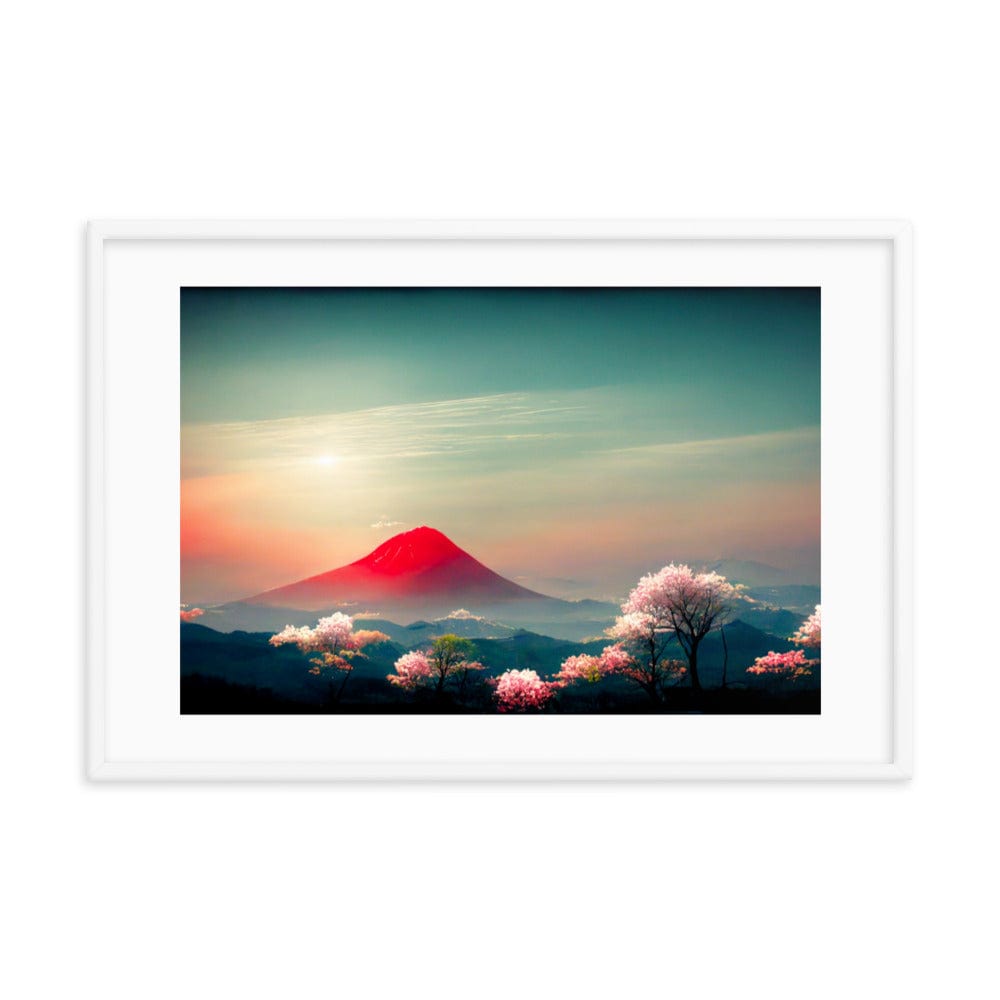 Red Mountain Top Framed Galant Art