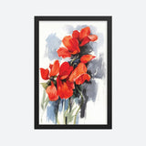 Red Poppy Panel Poster Galant Art