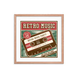 Retro Music Cassette Galant Art