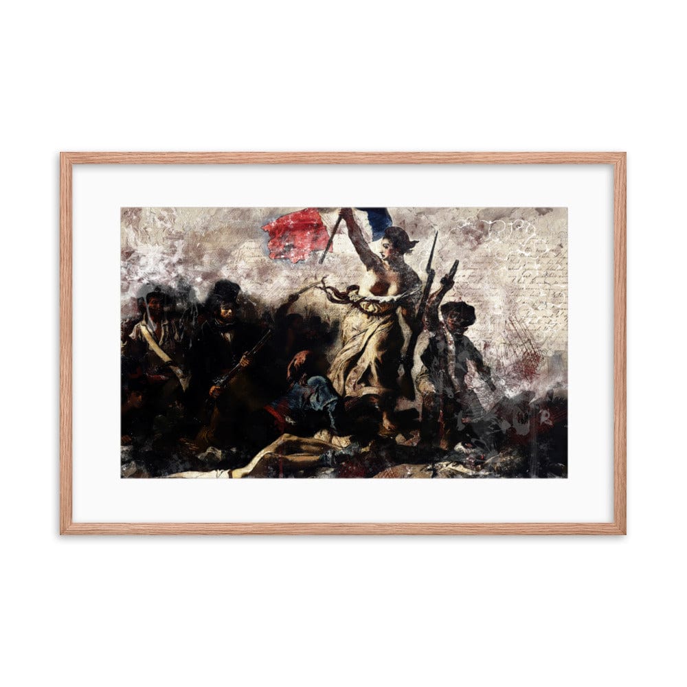 Revolutionary Woman Framed Galant Art