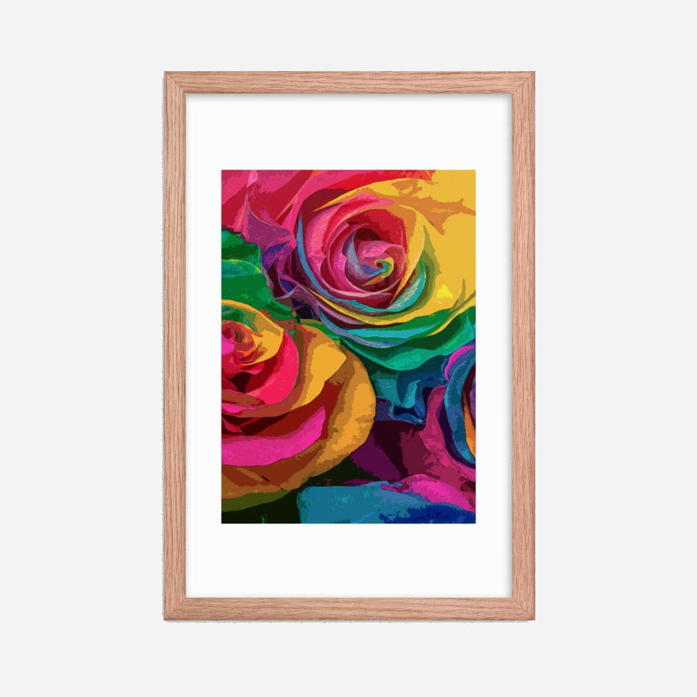 Roses Bouquet Framed Galant Art