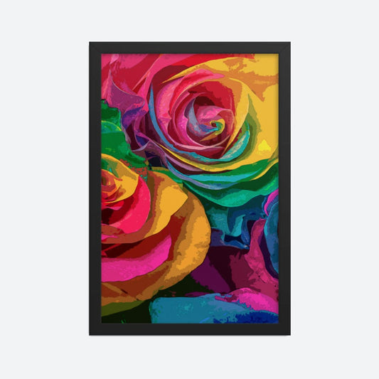 Roses Bouquet Poster Galant Art