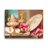 Silver And Gold Plate Canvas Galant Art