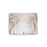 Snowing Winter Wall Art At Central Park Canvas Galant Art