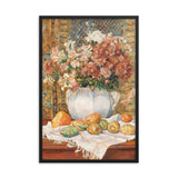 Still Life with Flowers and Pears Poster Galant Art