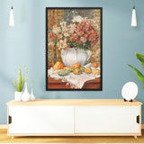 Still Life with Flowers and Pears Poster Galant Art