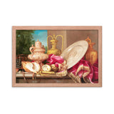 Still Life With Silver And Gold Plate Poster Galant Art