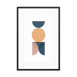 Stone figure Poster Framed Galant Art