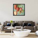 Strawberries Mixed Poster Galant Art