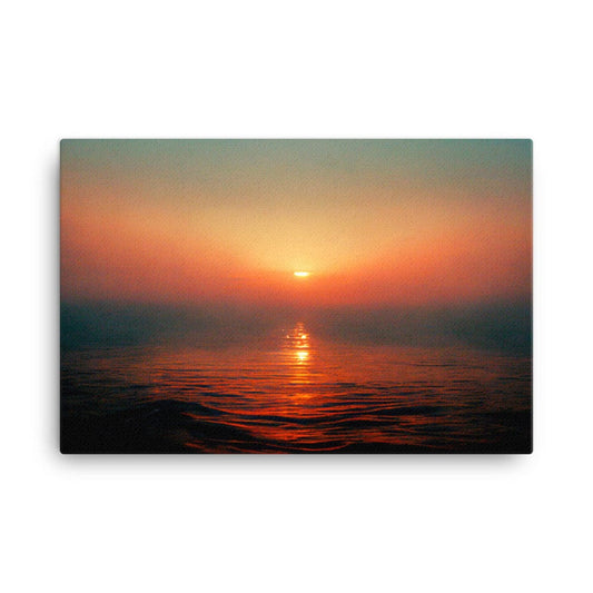 Sunrise at Black Sea Canvas Galant Art