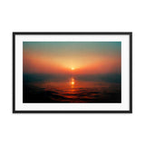 Sunrise at Black Sea framed Galant Art