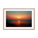 Sunrise at Black Sea framed Galant Art