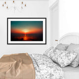 Sunrise at Black Sea framed Galant Art