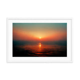 Sunrise at Black Sea framed Galant Art