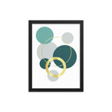 Suspended Circles Poster Galant Art