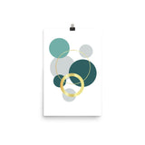 Suspended Circles Print Galant Art