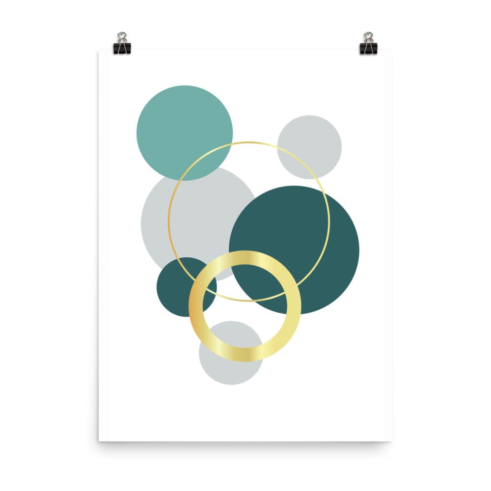 Suspended Circles Print Galant Art