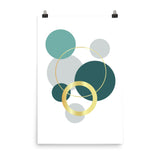 Suspended Circles Print Galant Art