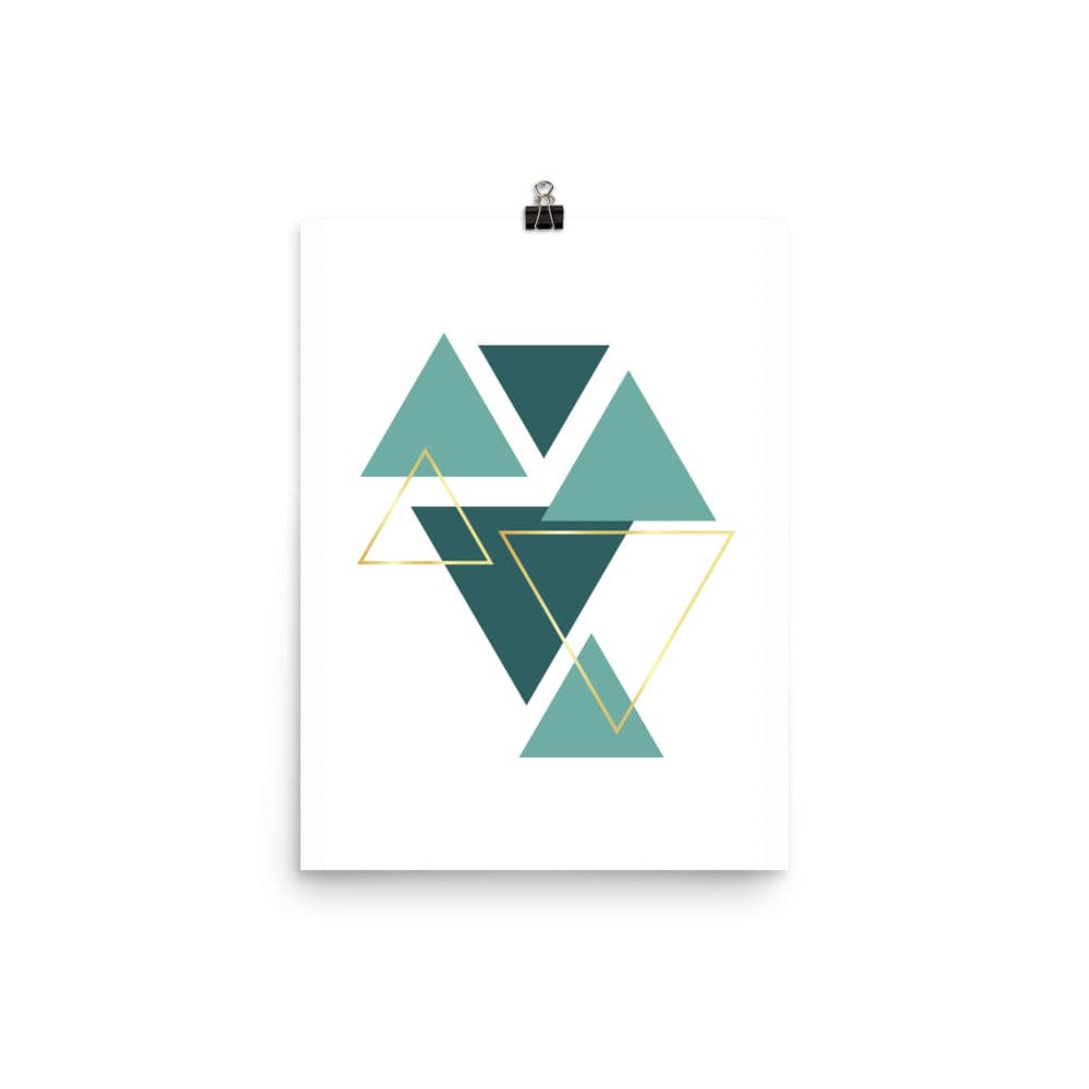 Suspended Triangles Print Galant Art